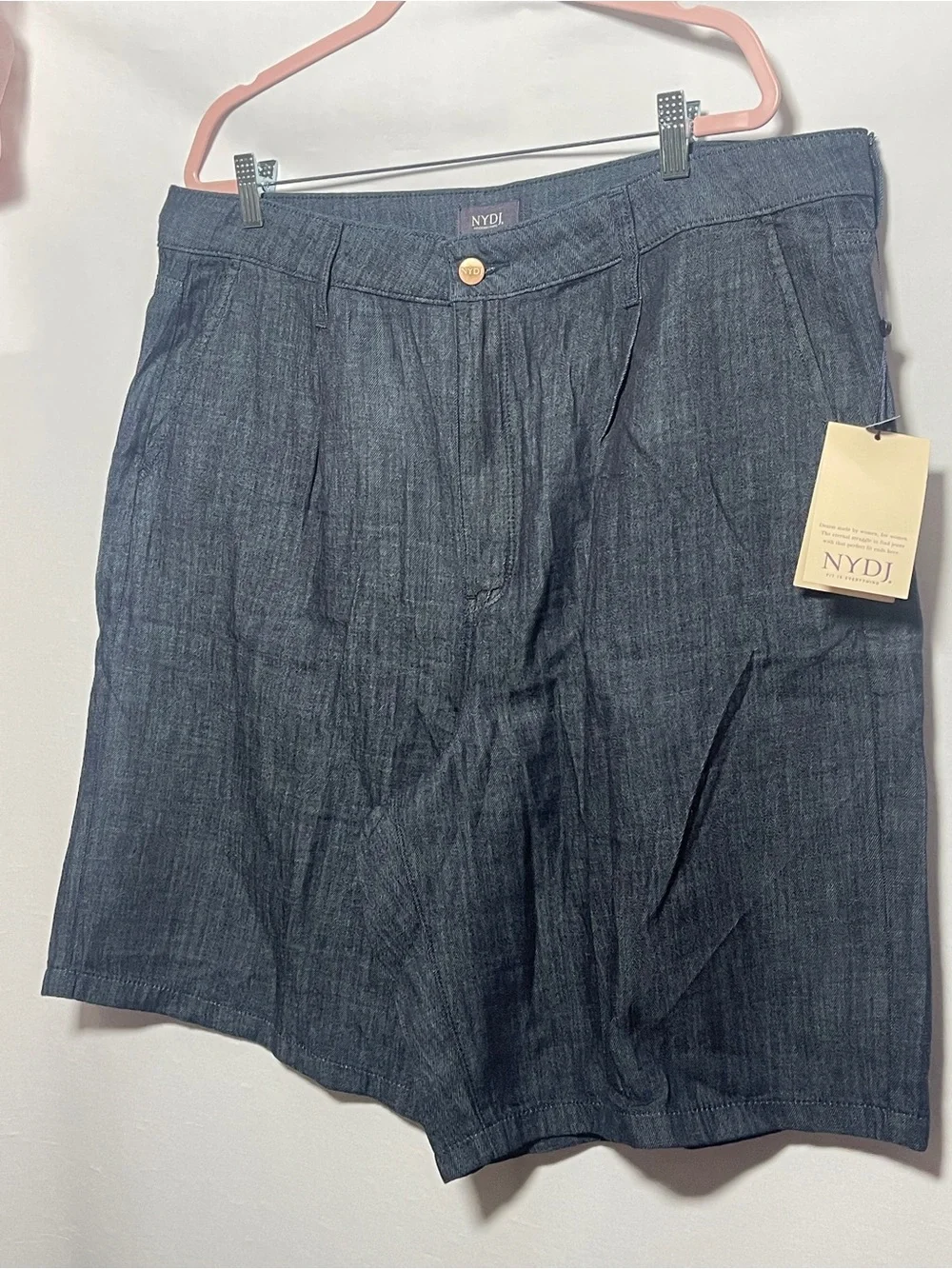 NYDJ Dark Blue Denim Women's Shorts